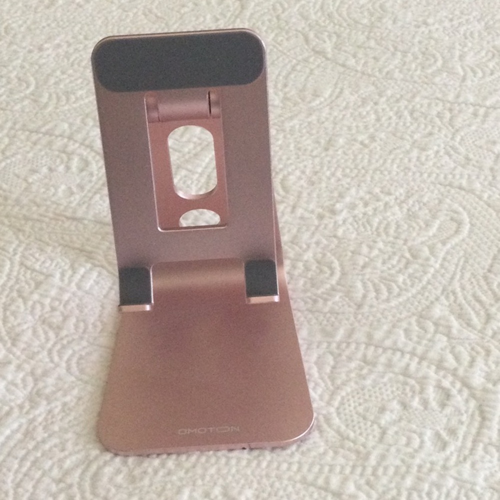 OMOTON Rose Gold Adjustable Phone & Tablet Stand